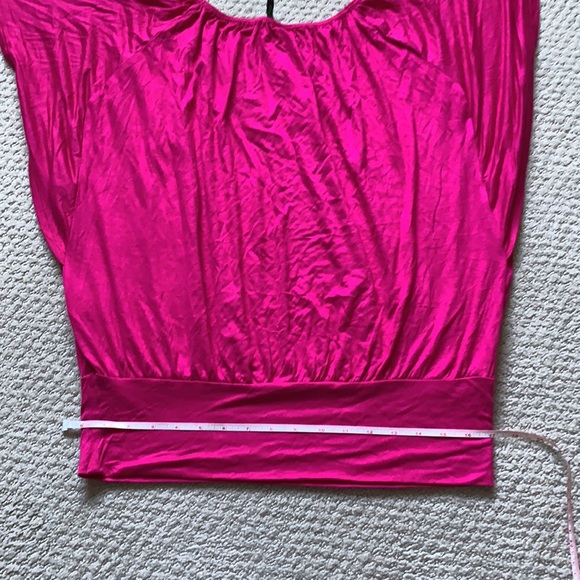 NEW fuchsia off shoulder top XL - Picture 10 of 15